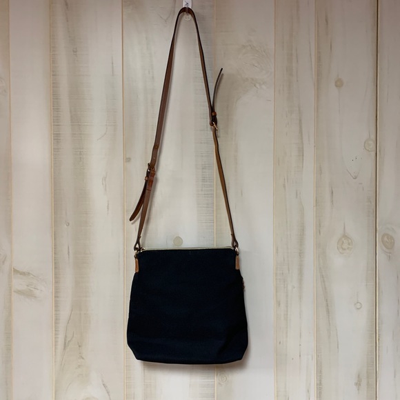 Dooney & Bourke Black Canvas Crossbody Bag - Picture 4 of 14